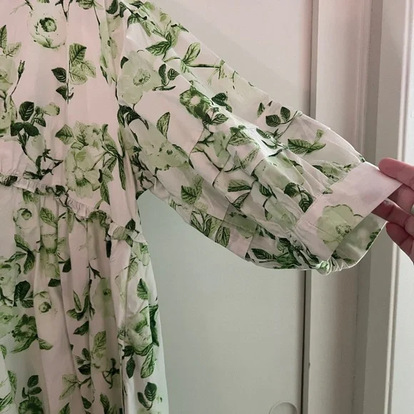 Maeve by Anthropologie V-neck Floral Dress - Picture 2 of 4